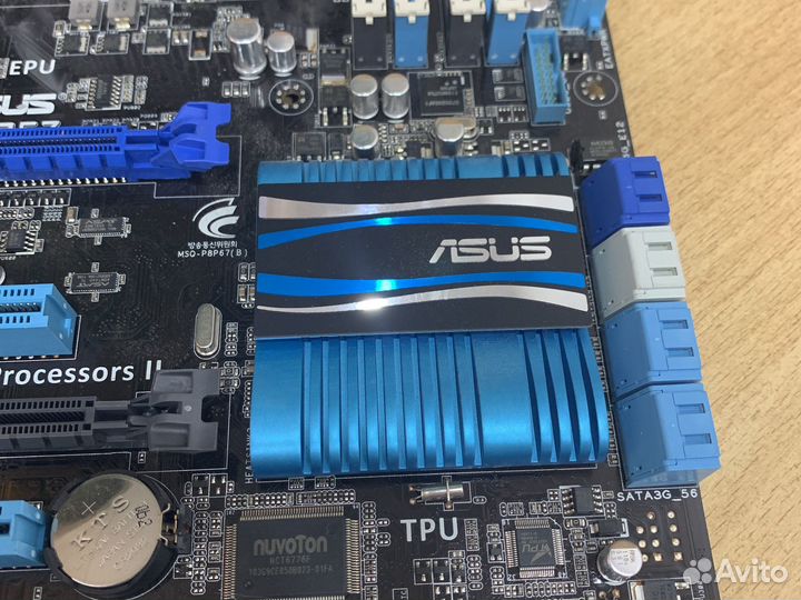 Материнская плата asus pbp67+Intel i5 2500