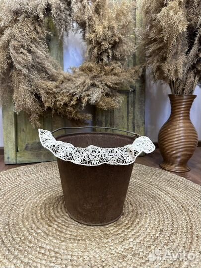 Ведро для фотосессии новорожденных