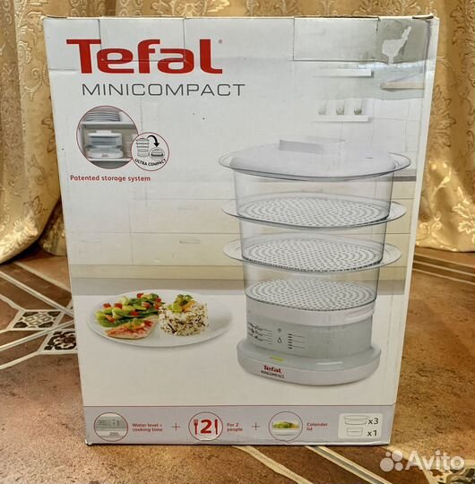 Новая пароварка tefal