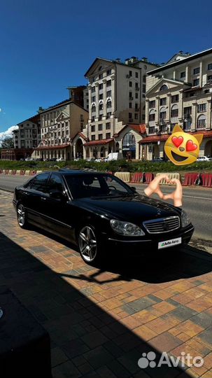 Mercedes-Benz S-класс 5.0 AT, 1999, 274 000 км