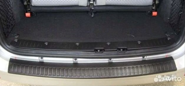 Ларгус накладка на задний бампер