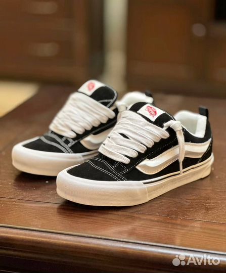 Vans Knu School White-Black оригинал