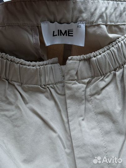 Брюки карго lime