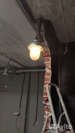 Светильник потолочный Лофт в советском стиле