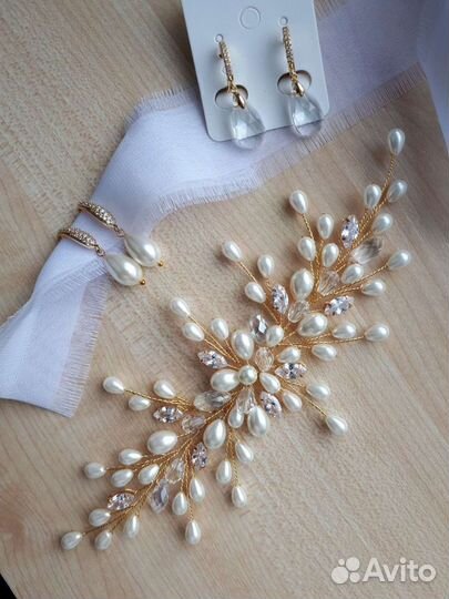 Украшение для волос/ веточка