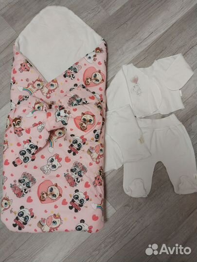 Конверт на выписку для девочки