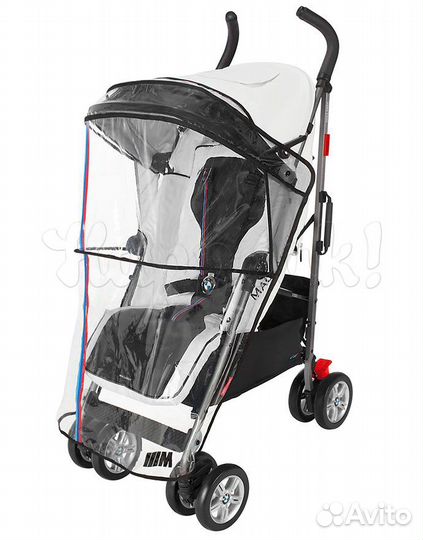 Дождевик на прогулочную коляску Maclaren BMW новый