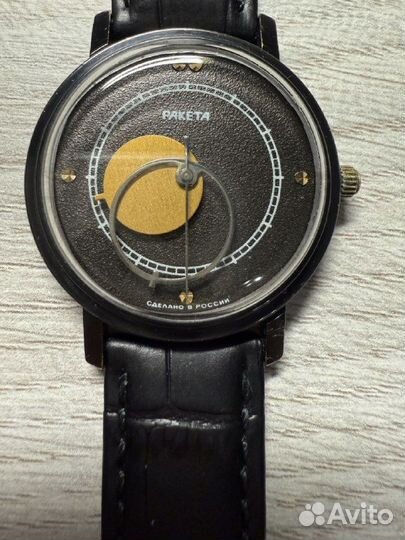 Ракета Коперник Ночь - мужские наручные часы СССР