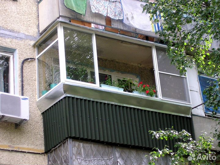 Остекление балконов от производителя