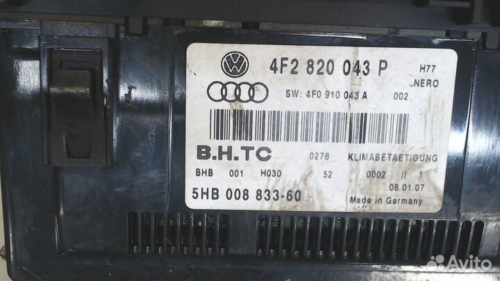 Переключатель отопителя Audi A6 (C6), 2007