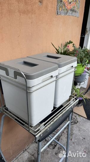 Мусорное ведро vibo / раздельный сбор мусора, 30л