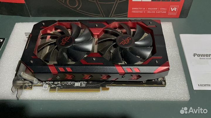 Видеокарта radeon rx 580 8 гб
