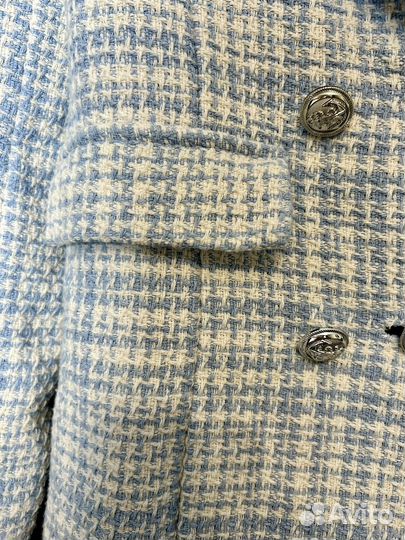 Жакет твидовый р44