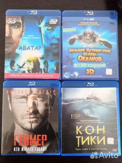 Фильмы Blu ray 2D/3D/Dvd/Cd диски