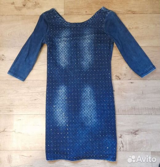 Платье джинсовое (коттон)