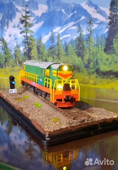 Диорама 1:87 чмэ3 стендовый с подсветкой