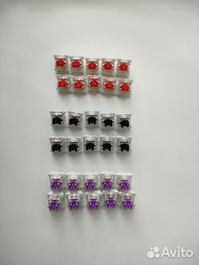 Свитчи Outemu для клавиатур Redragon Hot swap