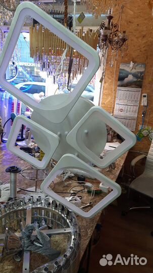 Ремонт светодиодных люстр