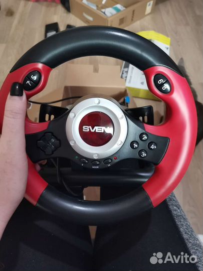 Игровой руль sven GC-W400