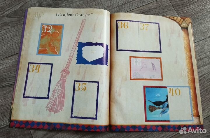 Альбом panini Гарри Поттер рисованный