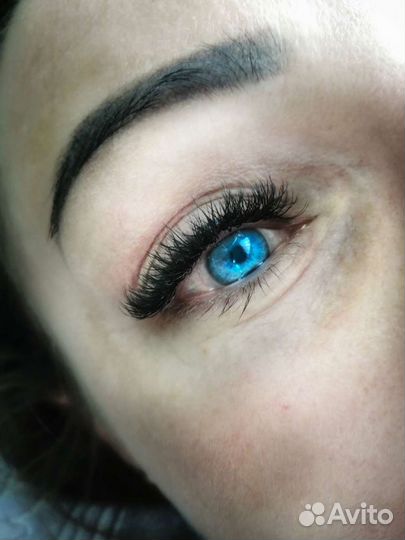 Наращивание ресниц. Ламинирование + ботокс ресниц