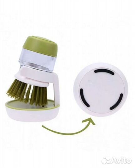Щётка Xiaomi (горчичная) с дозатором