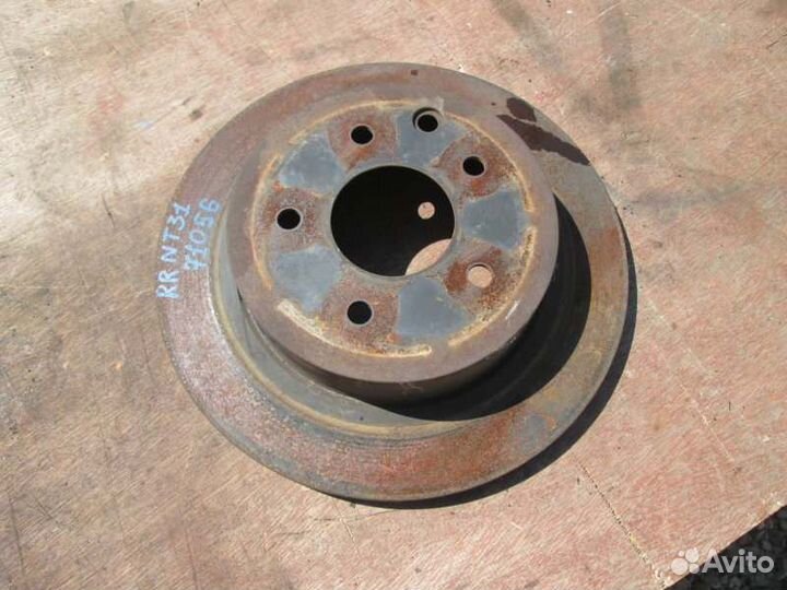Тормозной диск задний Nissan Xtrail NT31 MR20DE