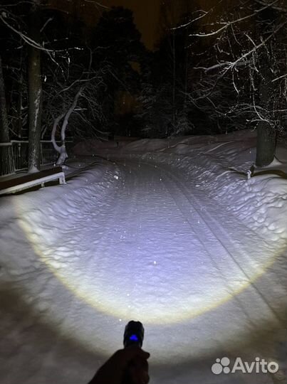 Велофонарь мощный. Вело фара 7ч света