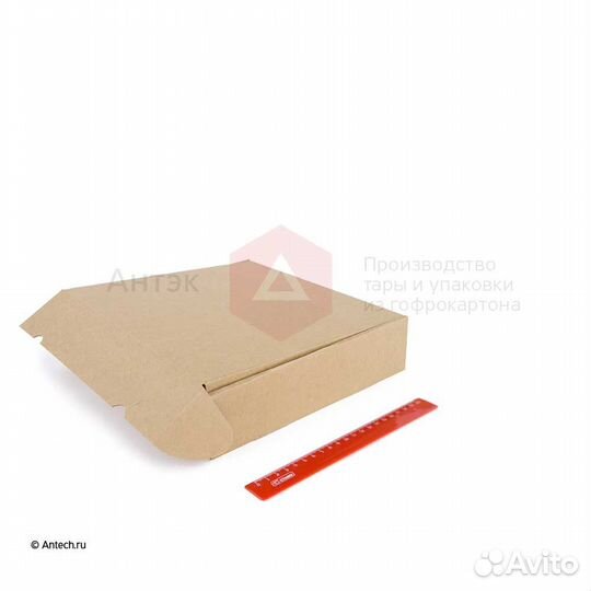 Самосборная коробка 255*255*60 мгк Т24E бурый