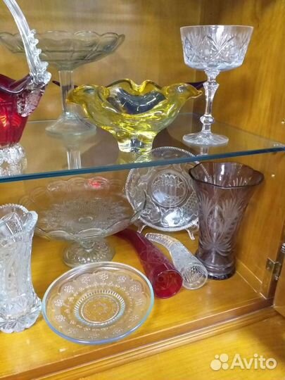 Вазы, конфетницы, фруктовницы, тарелки