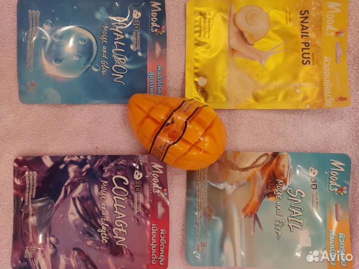 Маски для лица и мыло Тайланд