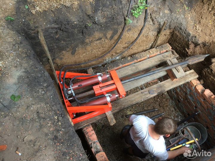 Гнб, прокол под дорогой, водопровод,канашка