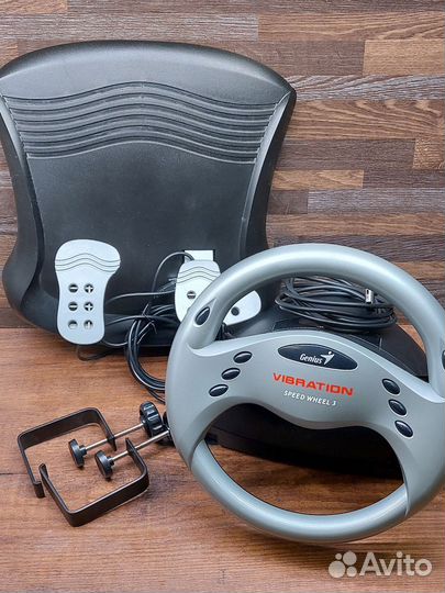 Игровой руль Genius speed wheel 3