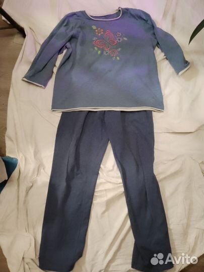 Брюки домашние теплые