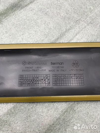 Молдинг двери передний правый Suzuki Sx4 2006-2013