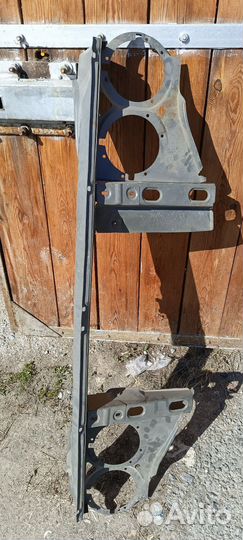 Передняя панель рамки радиатора ваз 2106 2103