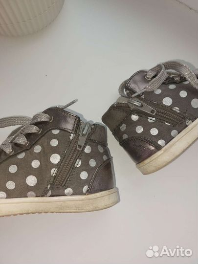 Кеды полуботинки для девочки