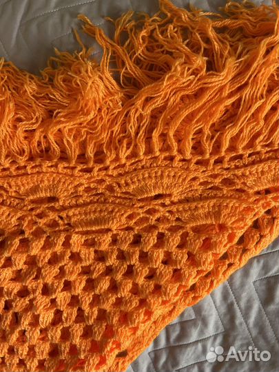 Накидка вязаная, шаль женская