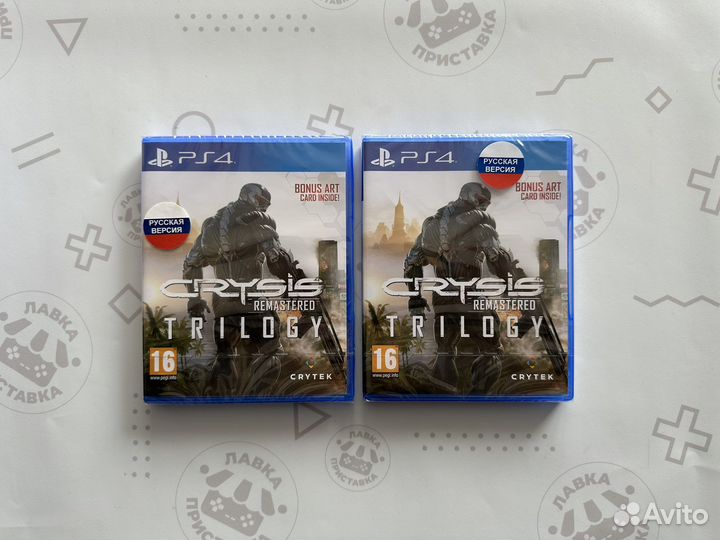Crysis Trilogy Remastered (PS4) русская версия