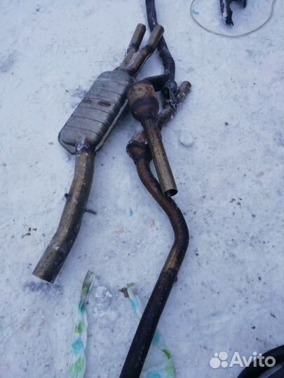 Средняя часть глушителя для бмв BMW e60