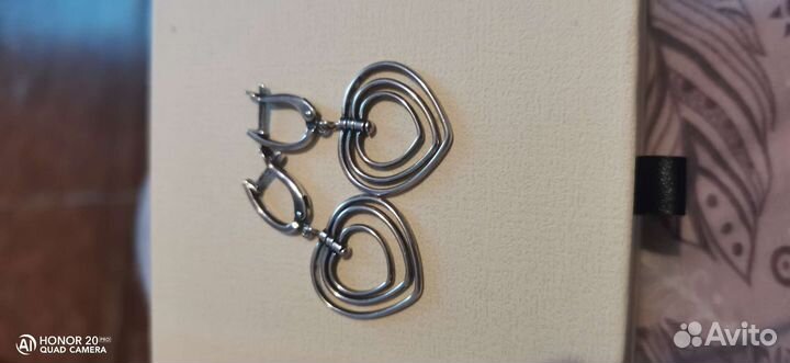 Серебряные серьги