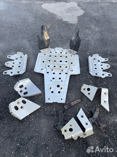 Защита yamaha grizzly 700 мелаллическая