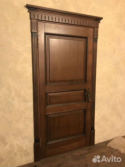 Двери межкомнатные из массива дуба