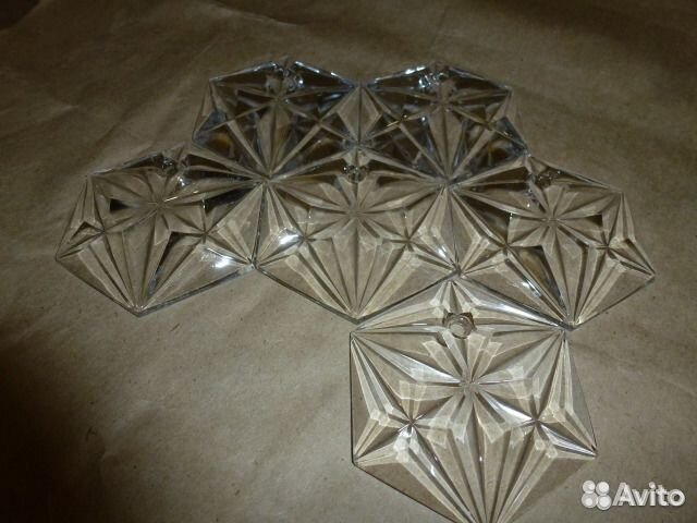 Хрустальная люстра времен СССР