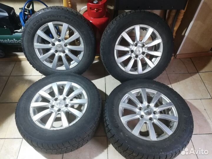 Колёса R16 зимние шипованные