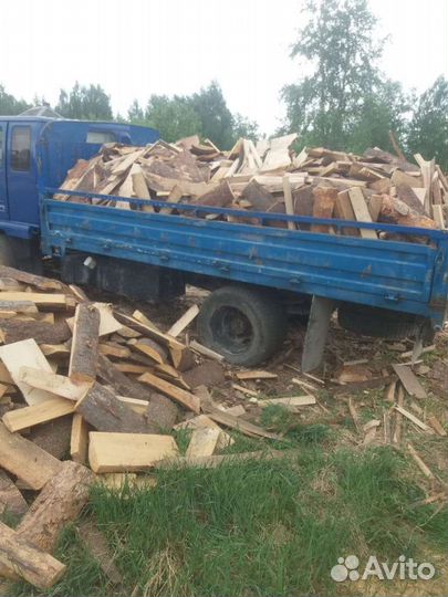 Дрова колотые