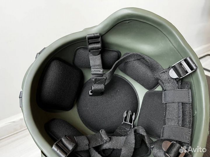 Тактический шлем mich бр1 с ушами