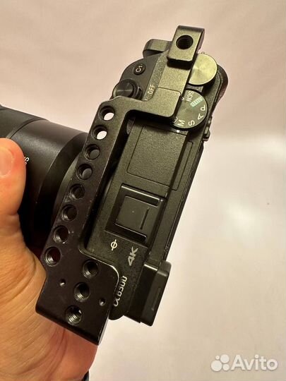 Sony alpha 6300 body + клетка