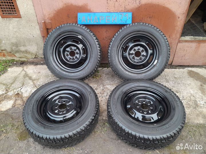 Колёса в сборе на Ваз R-13