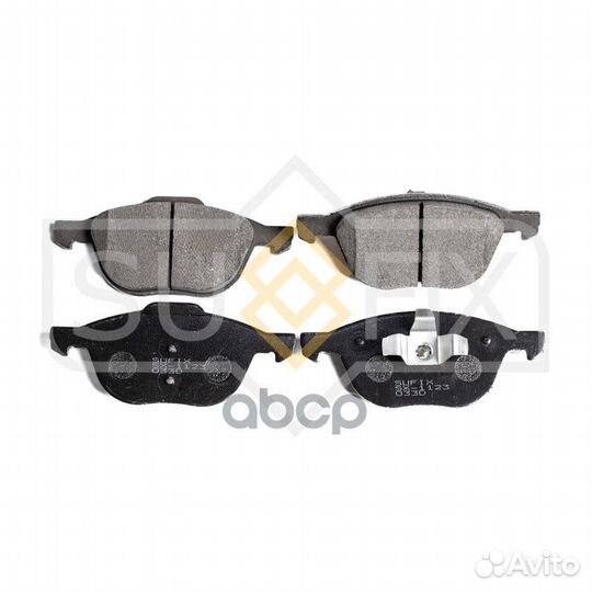 Колодки тормозные дисковые перед прав/лев S